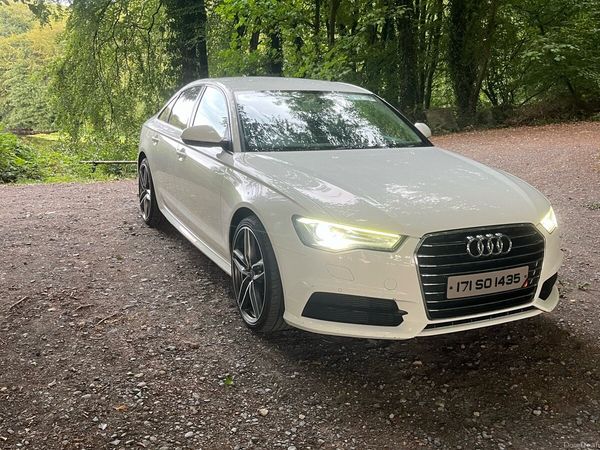 Audi A6 Saloon, Diesel, 2017, White
