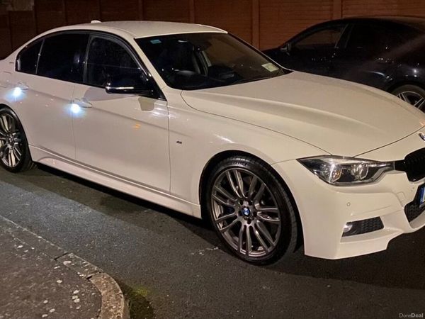 BMW 3-Series Saloon, Petrol Plug-in Hybrid, 2016, White
