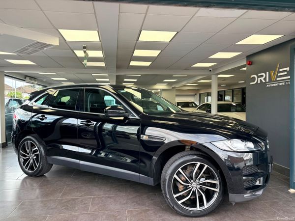 Jaguar F-Pace SUV, Diesel, 2018, Black