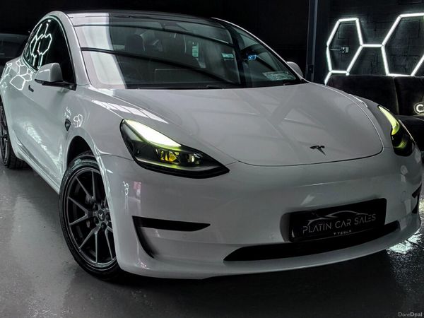 Tesla Model 3 Saloon, Electric, 2021, White