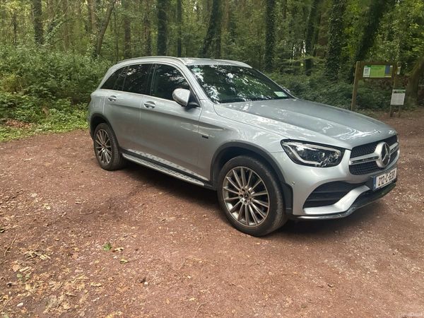 Mercedes-Benz GLC SUV, Diesel Plug-in Hybrid, 2021, Silver