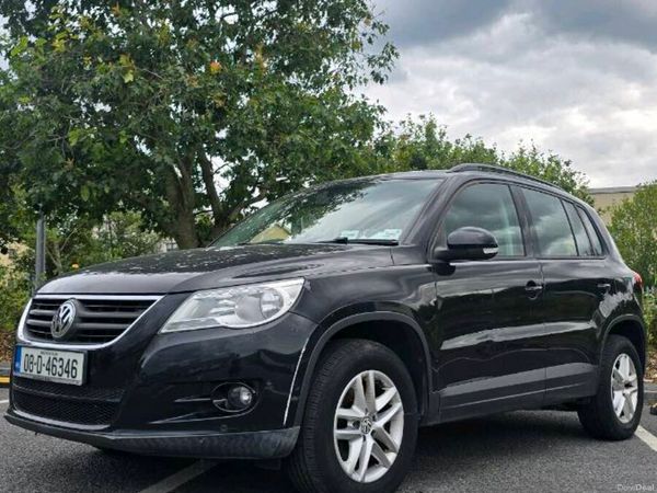Volkswagen Tiguan SUV, Diesel, 2008, Black