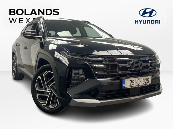Hyundai Tucson SUV, Petrol Plug-in Hybrid, 2025, Black