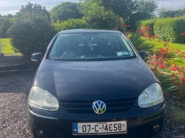 Volkswagen Golf Hatchback, Petrol, 2007, Black
