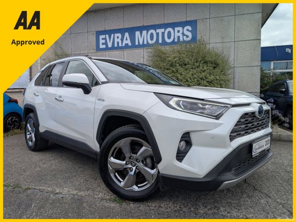 Toyota RAV4 SUV, Petrol Hybrid, 2020, White