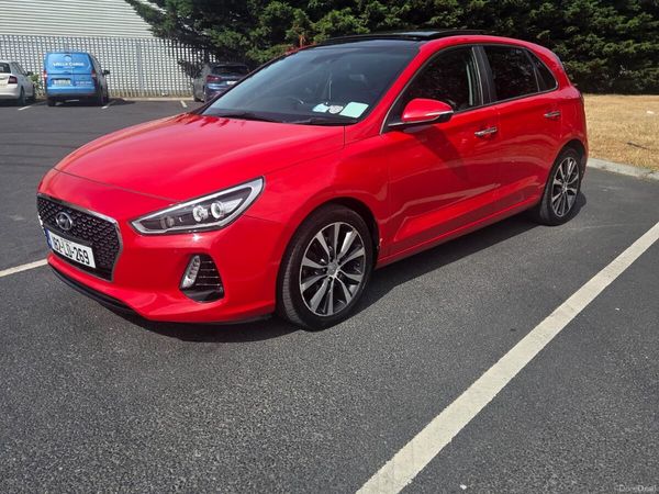 Hyundai i30 Hatchback, Diesel, 2018, Red