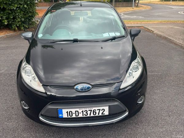 Ford Fiesta Hatchback, Petrol, 2010, Black