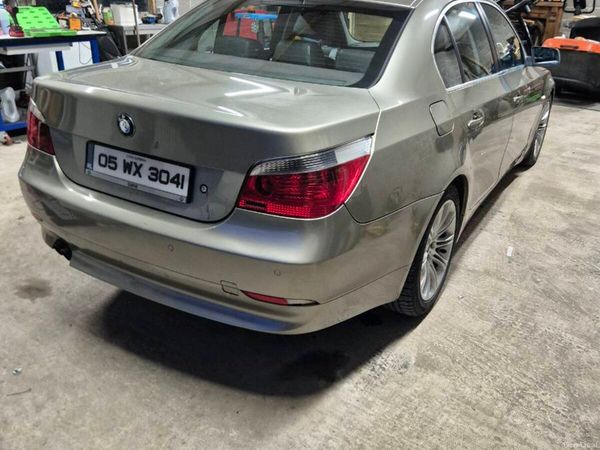 BMW 5-Series Saloon, Diesel, 2005, Green