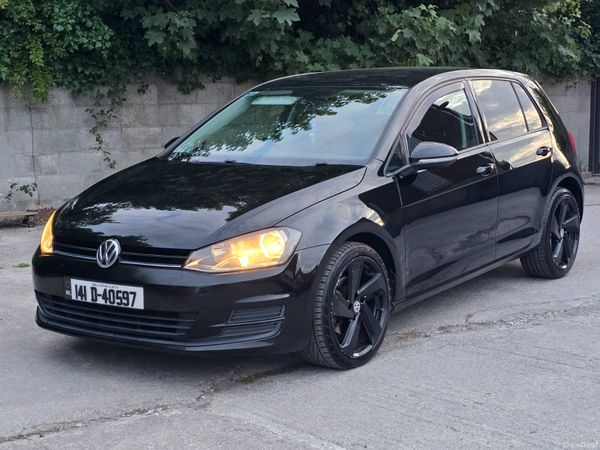 Volkswagen Golf Hatchback, Diesel, 2014, Black