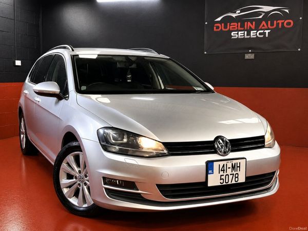Volkswagen Golf Estate, Petrol, 2014, Silver