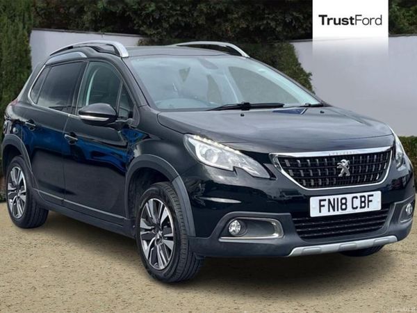 Peugeot 2008 Estate, Petrol, 2018, Black