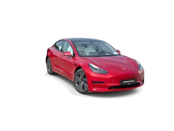 Tesla Model 3 Saloon, Electric, 2024, Red