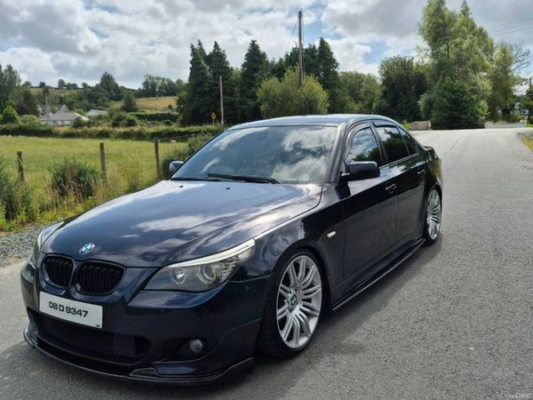 BMW 5-Series Saloon, Diesel, 2008, Black