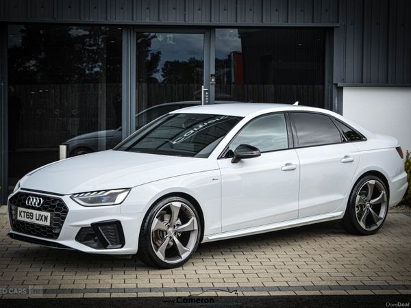 Audi A4 Saloon, Diesel, 2020, White