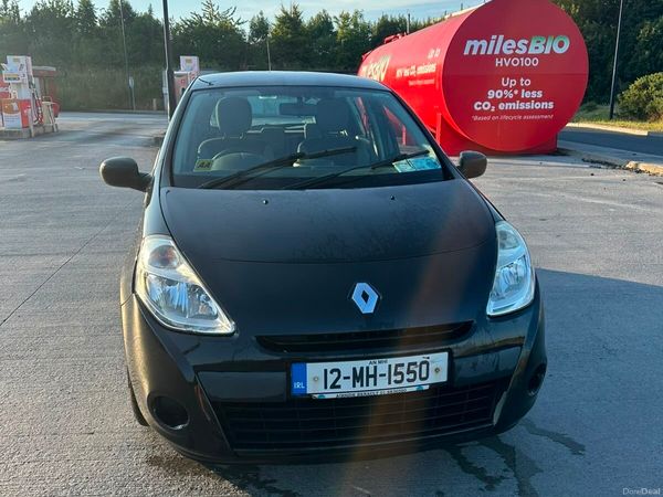 Renault Clio Hatchback, Ethanol Petrol, 2012, Black