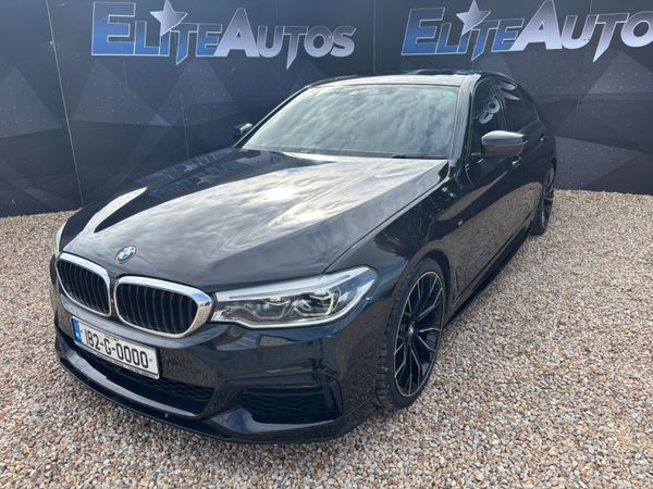 BMW 5-Series Saloon, Diesel, 2018, Black
