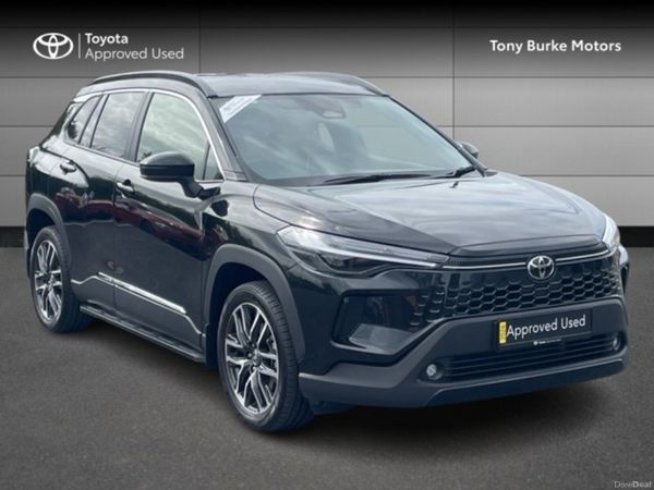 Toyota Corolla Cross SUV, Petrol Hybrid, 2026, Black
