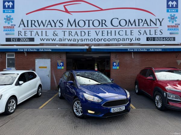 Ford Focus Hatchback, Petrol, 2015, Blue