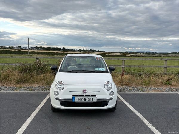 Fiat 500 Hatchback, Petrol, 2014, White