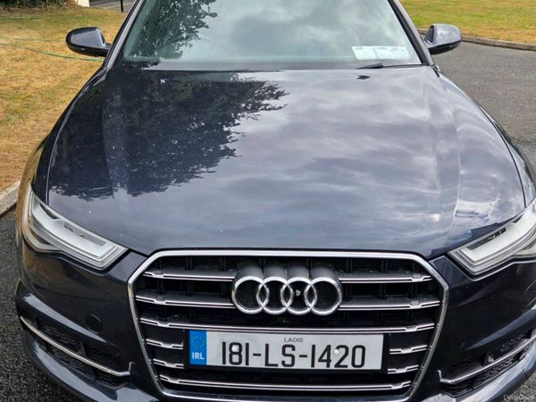Audi A6 Saloon, Diesel, 2018, Blue