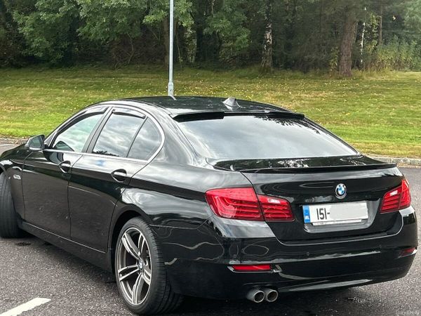 BMW 5-Series Saloon, Diesel, 2015, Black