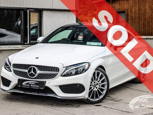 Mercedes-Benz C-Class Coupe, Diesel, 2017, White