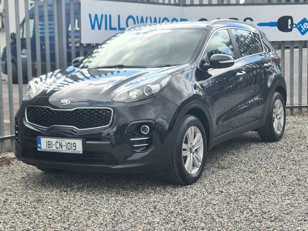 Kia Sportage SUV, Diesel, 2018, Black