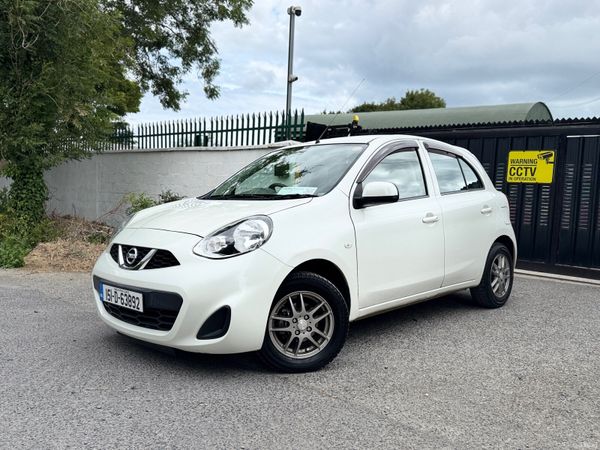 Nissan March Hatchback, Petrol, 2015, White