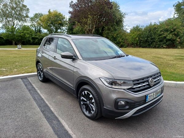 Volkswagen T-Cross Hatchback, Petrol, 2021, Grey