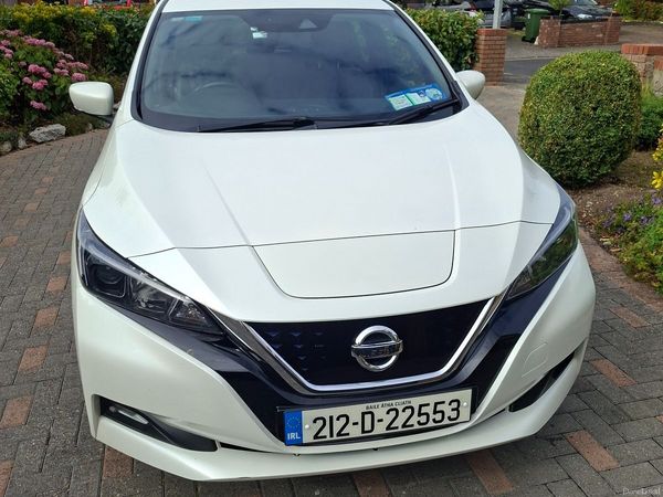 Nissan Leaf Hatchback, Electric, 2021, White