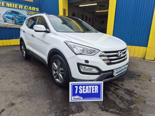 Hyundai Santa Fe SUV, Diesel, 2013, White