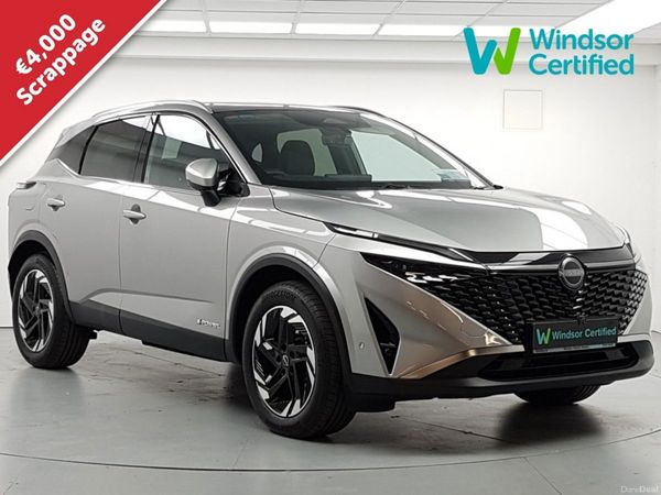 Nissan Qashqai MPV, Petrol Hybrid, 2026, Grey