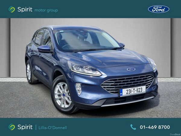 Ford Kuga SUV, Petrol Plug-in Hybrid, 2023, Blue