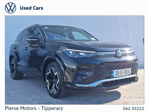 Volkswagen Tiguan SUV, Petrol Plug-in Hybrid, 2025, Black