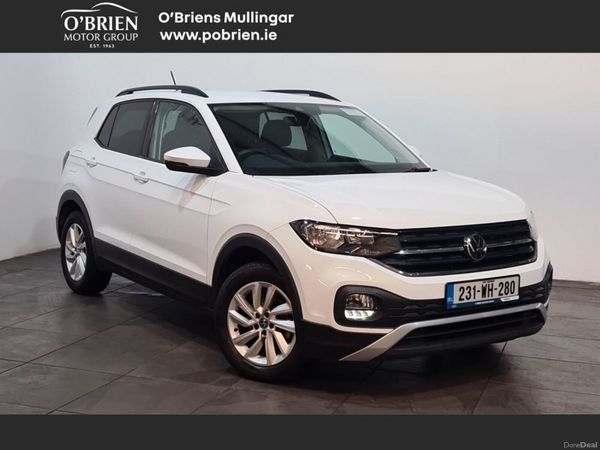 Volkswagen T-Cross Estate, Petrol, 2023, White