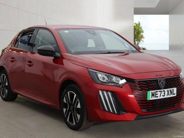 Peugeot 208 Hatchback, Electric, 2024, Red