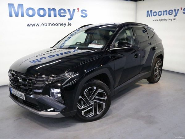 Hyundai Tucson SUV, Petrol Hybrid, 2024, Black