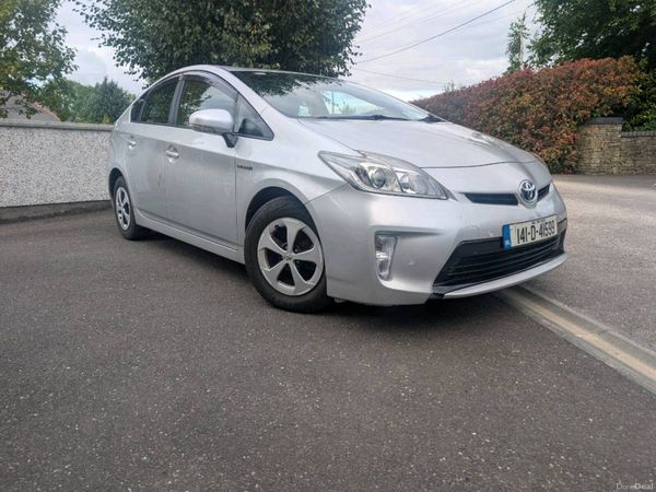 Toyota Prius Hatchback, Petrol Hybrid, 2014, Silver