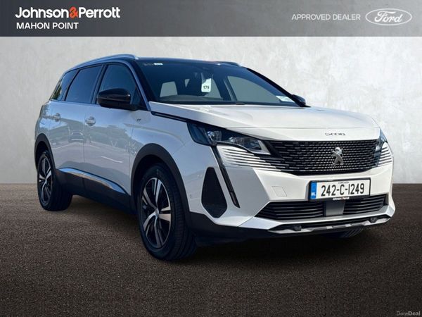 Peugeot 5008 MPV, Petrol Hybrid, 2024, White