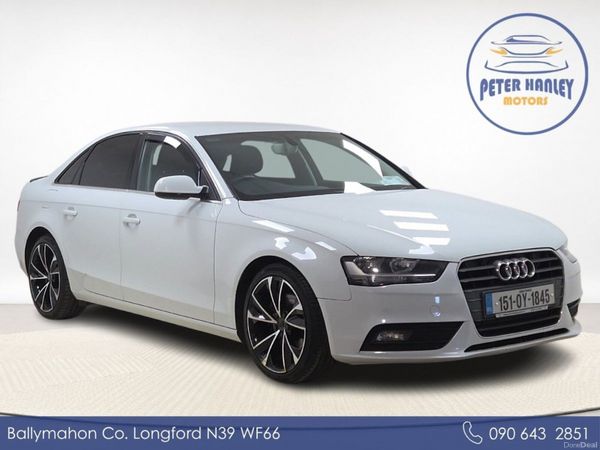 Audi A4 Saloon, Diesel, 2015, White