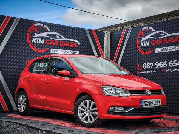 Volkswagen Polo Hatchback, Petrol, 2016, Red
