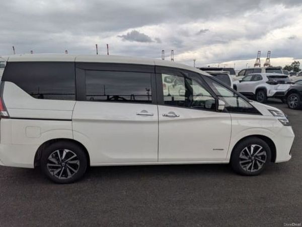 Nissan Serena MPV, Petrol Hybrid, 2020, White