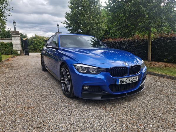 BMW 3-Series Saloon, Petrol Plug-in Hybrid, 2018, Blue
