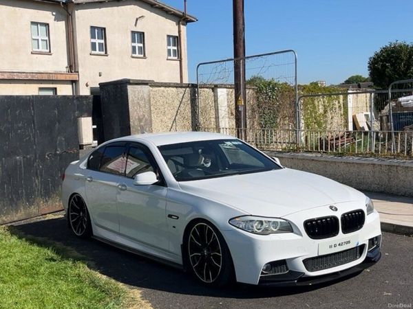 BMW 5-Series Saloon, Diesel, 2011, White