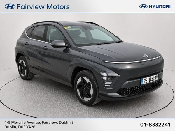 Hyundai KONA SUV, Electric, 2026, Grey