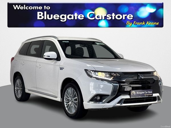 Mitsubishi Outlander Estate, Petrol Hybrid, 2021, White