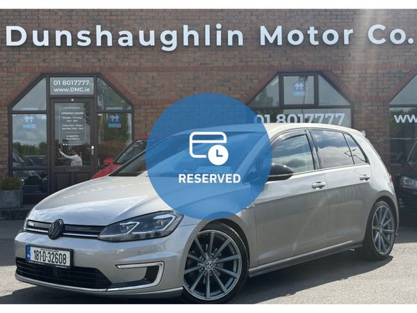 Volkswagen e-Golf Hatchback, Electric, 2018, Grey