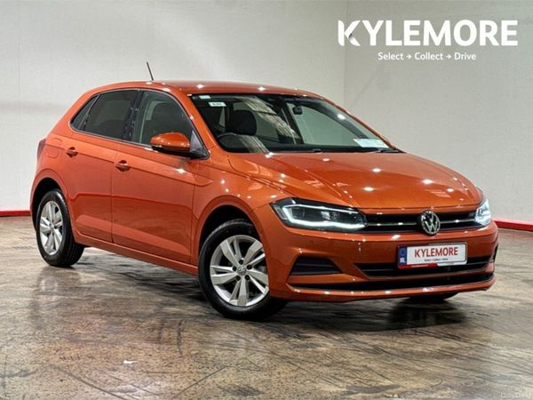 Volkswagen Polo Hatchback, Petrol, 2021, Orange