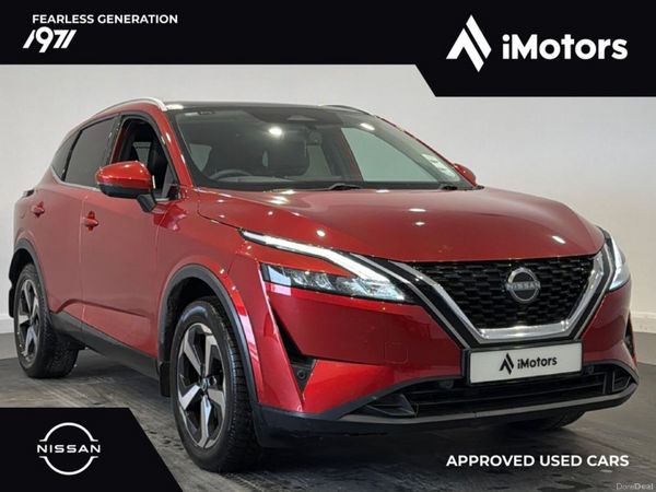 Nissan Qashqai SUV, Petrol, 2024, Red