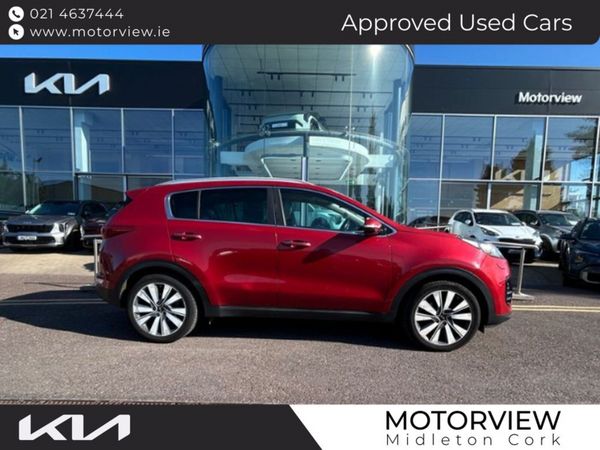 Kia Sportage SUV, Diesel, 2016, Red